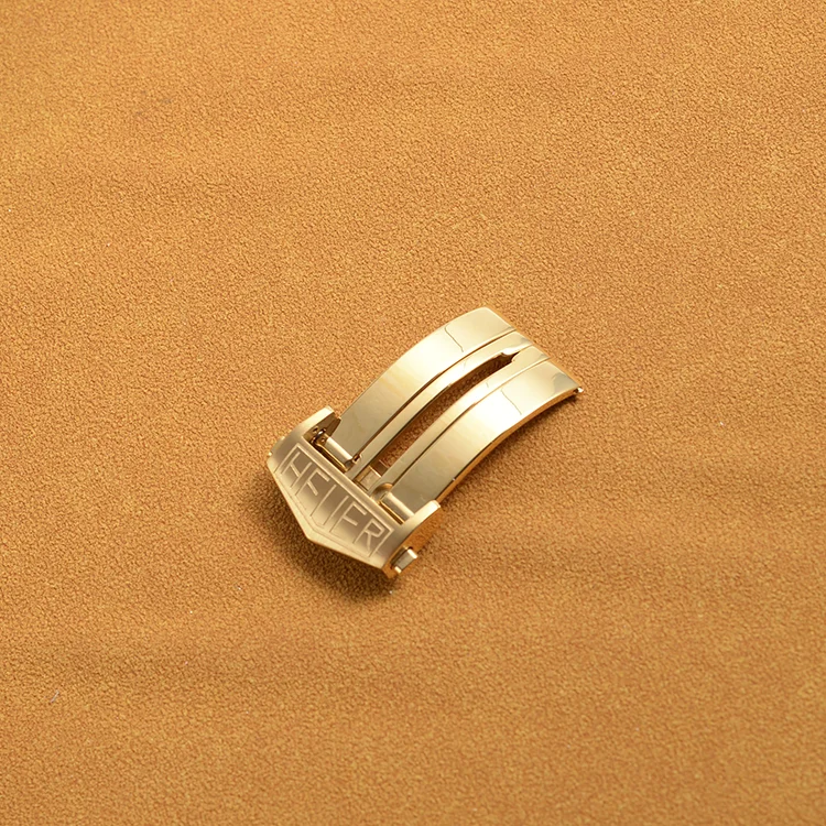 22mm Stainless Steel Watch Buckle Folding Clasp Double Button For TAG Heuer Watch Accessories Strap