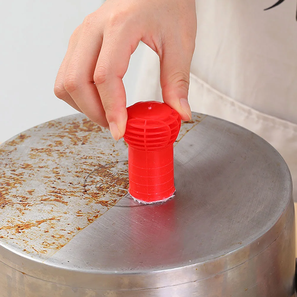 

Small Wok Rust Cleaner Cleaning Supply Removers Accessory Kitchen Tools Multipurpose