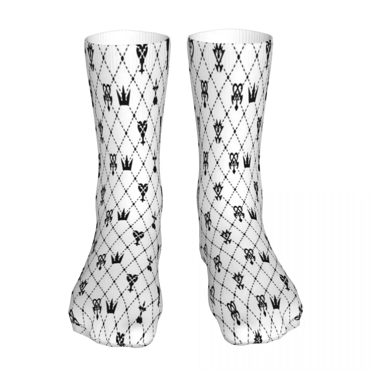

KH Kingdom Hearts Game Sock Socks Men Women Polyester Stockings Customizable Sweetshirt