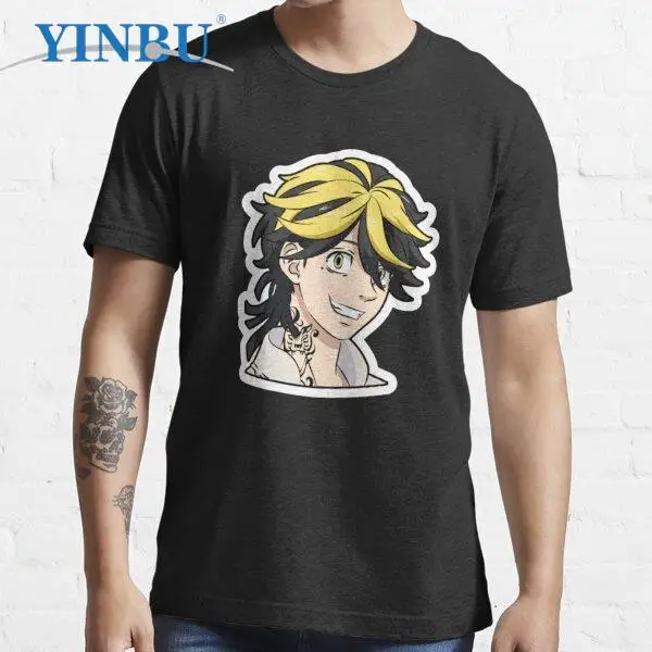 

Kazutora Men's short sleeve t-shirt 2023 new in YINBU Brand Graphic Tee