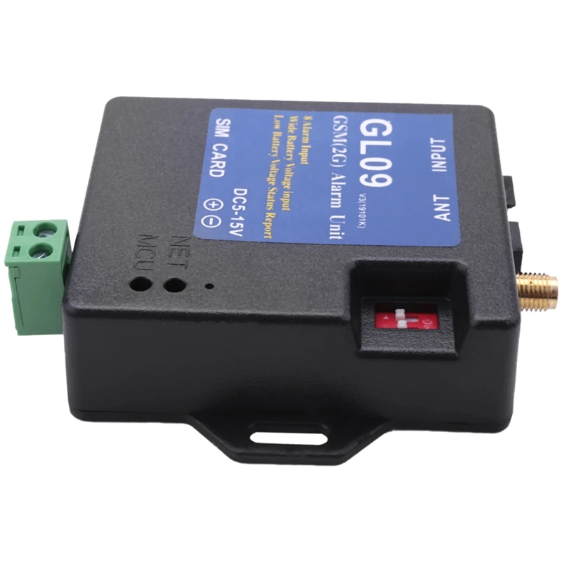 GL09 8-канальная аккумуляторная система GSM-сигнализации с управлением через