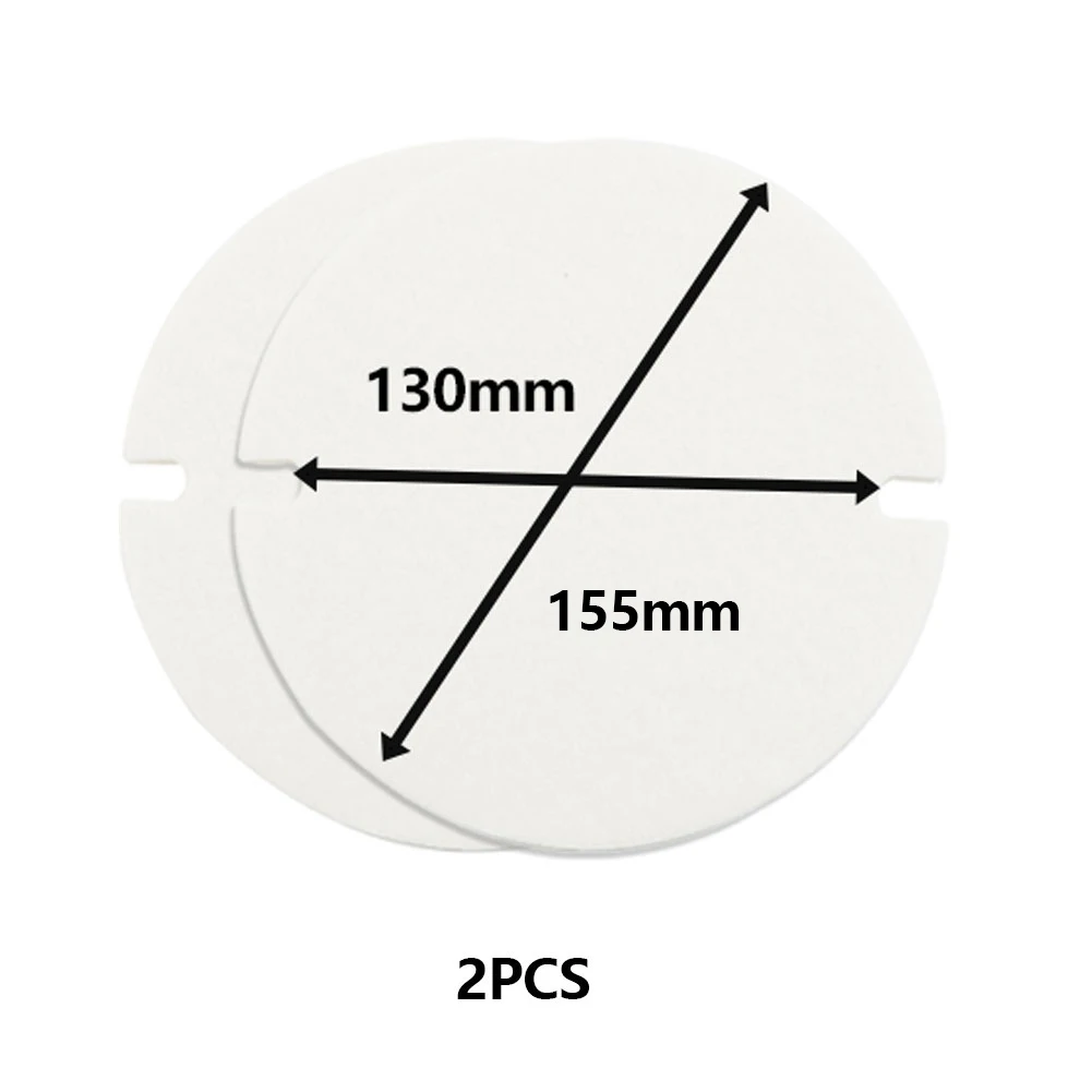 

Fiber Paper Stove Door Glass Seal Seal For Stove Pipe Flaps 1200°C 125/155MM 2/4pcs 2mm Flue Pipe Gasket Material