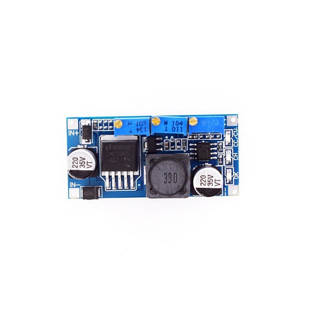 

LM2596 DC-DC Step Down CC CV Power Supply Module LED Driver Battery Charger Adjustable Constant Current Voltage Buck Convert