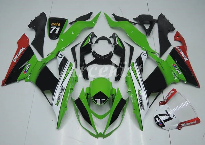

Injection New ABS Fairings Kit Fit for Kawasaki ZX6R ZX-6R Ninja 636 599 2013 2014 2015 2016 2017 2018 Bodywork set Cool 71