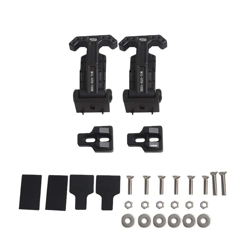 

Hood Catch for Jeep Wrangler JK 07+ Black Aluminum Hood Lock Auto Parts 4x4 Accessories