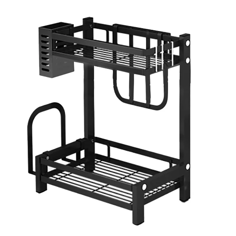 

Carbon Steel Spice Rack Kitchen Rack Seasoning Storage Rack Condiment Rack Kitchen Standing Storage Organizer