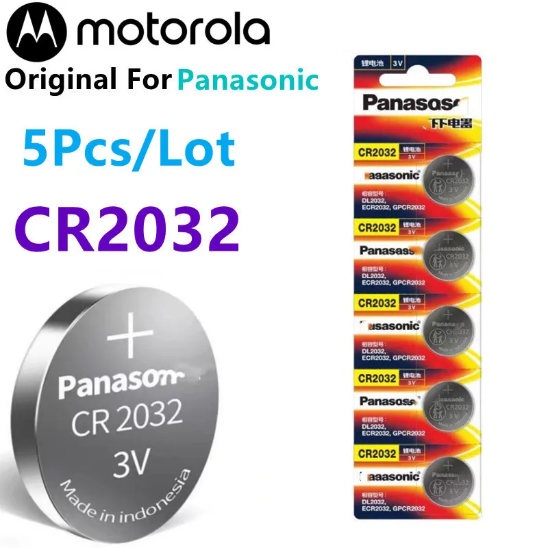 Литиевая батарейка для Panasonic CR2032 BR2032 ECR2032 LM2032 5004LC