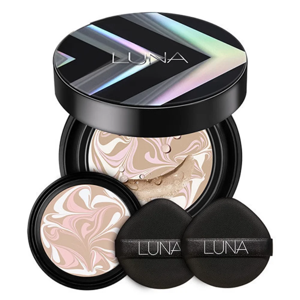 

Korea LUNA Air Cushion Foundation BB Cream Hydrating Essence Concealer Brightening Long-lasting Moisturizing Makeup Cosmetics