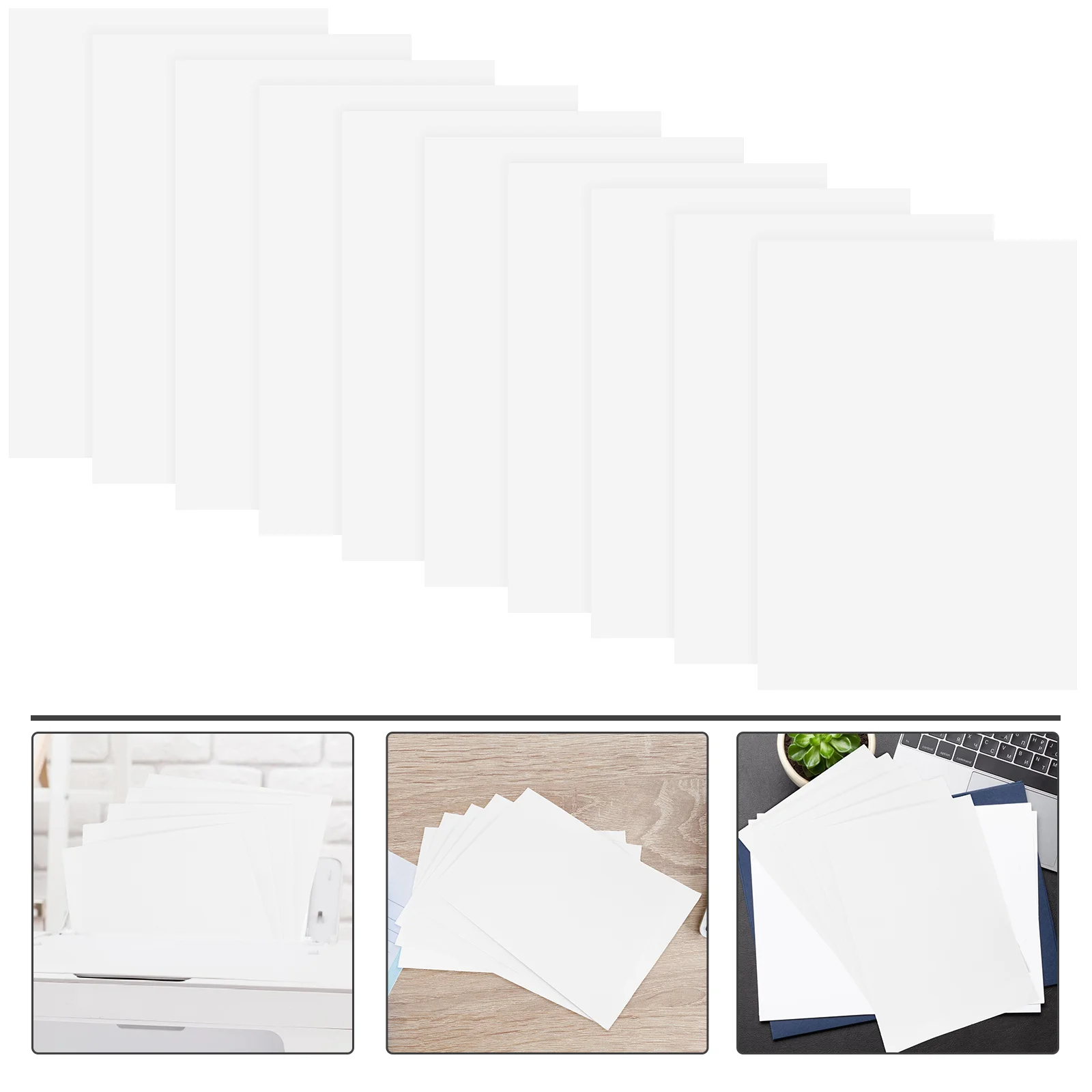 

20 листов, Лазерная Матовая наклейка, бумага для набора текста, рисовая клейкая бумага