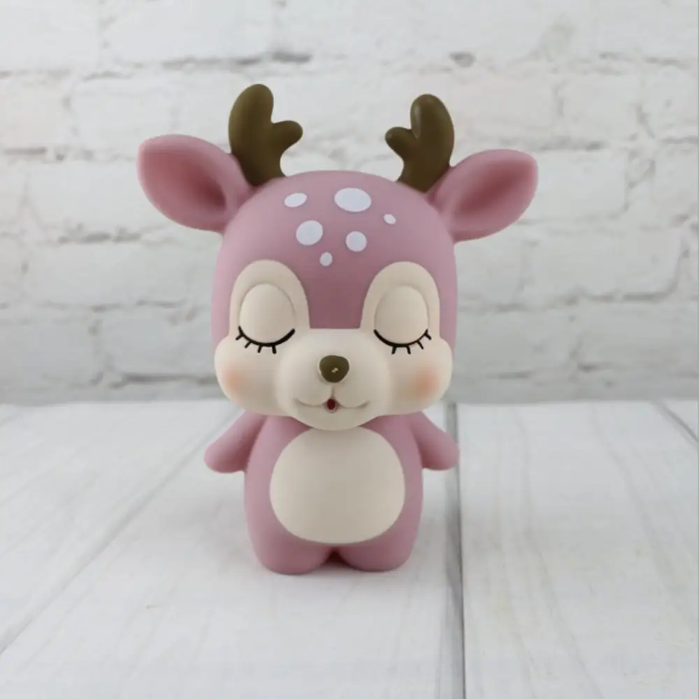 

Hot Sales!!! Cartoon Cute Deer Shape Piggy Bank Money Box Coin Storage Container Kids Gift