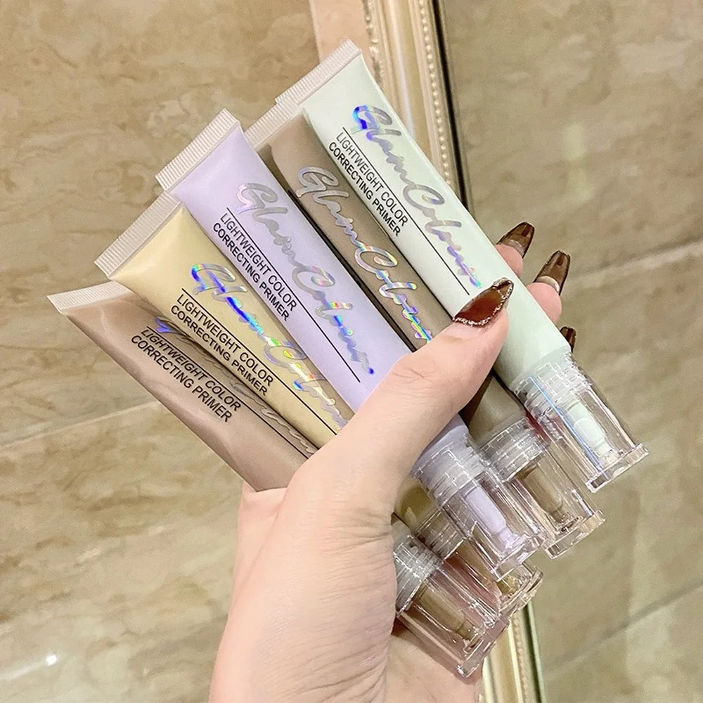 

GlamColour Новый базовый крем для начинающих, без прилипающей пудры, увлажняющий цвет кожи, основа для макияжа лица