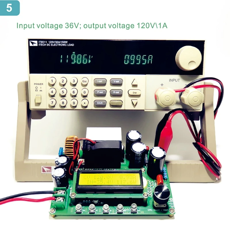 

DPX800S 12V~120V Power Converter Module DC-DC Boost Converter Easy to Use