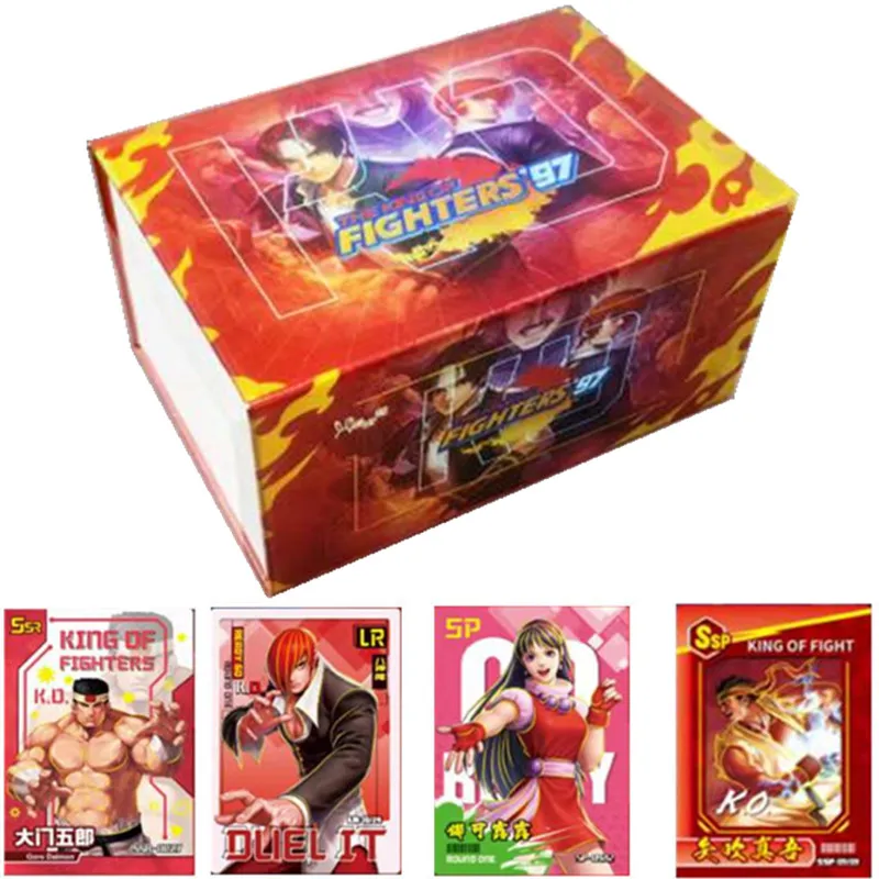 

2023 New KING OF FIGHT Cards Street Fighter II Plus - Champion Edition PK Collector's Cards Rare CardsLimited Card Boys Toys