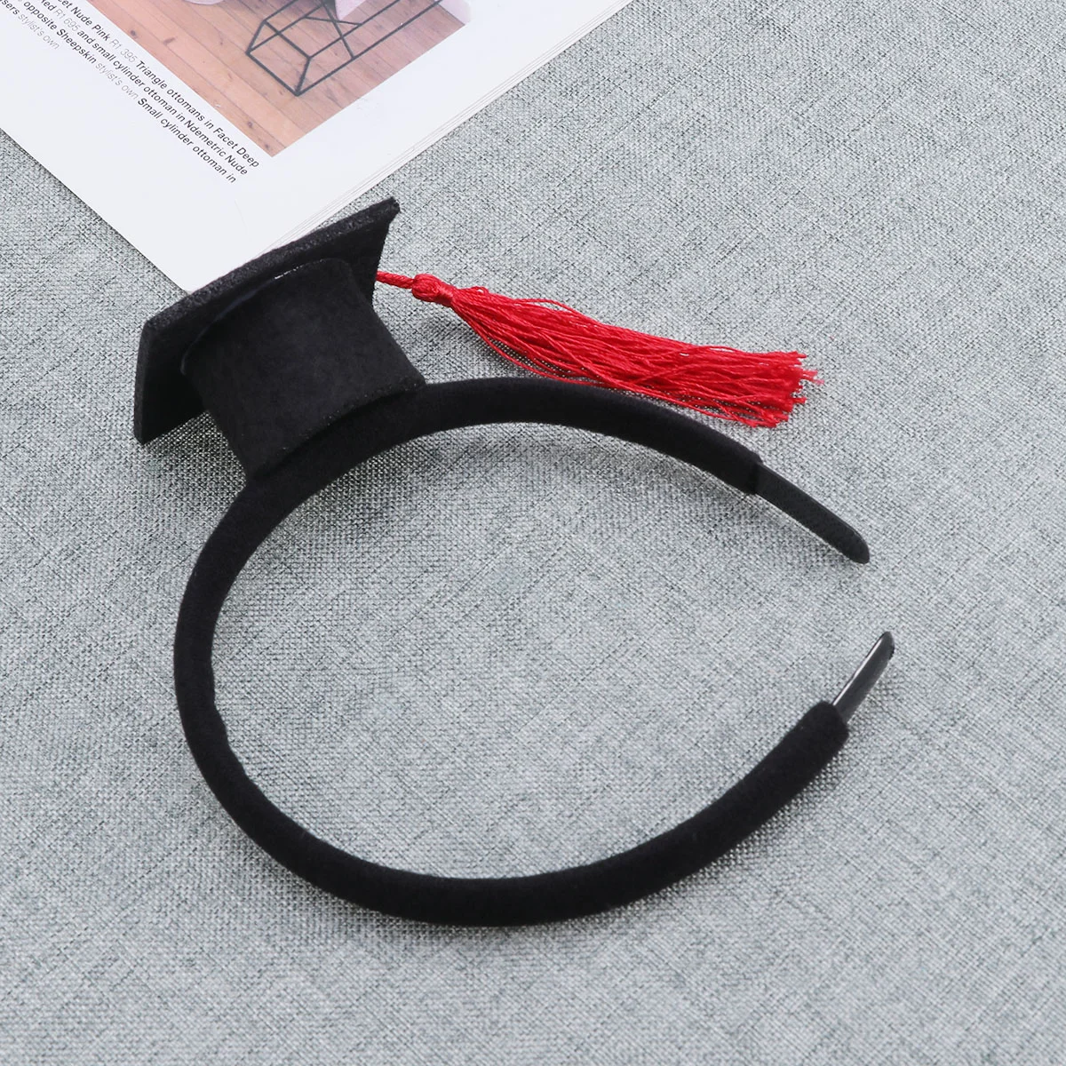 

Graduation Headband Cap Party Hat Decorations Favors Supplies Props Photo Headdresses Bachelor Head Bopper Headwear Favor Adults