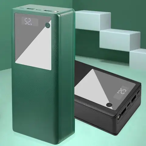 6 x 26650 батарея 3 Выходная мобильная мобильная банк мобильного банка для быстрого заряда