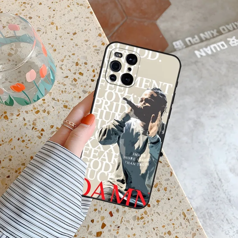 Kendrick Lamar Humble Phone Case For OPPO Find X3 X2 X5 RENO 8 6 7 4 Pro Plus A57 A16 A54 A74 A54 A97 A53 Black Coque