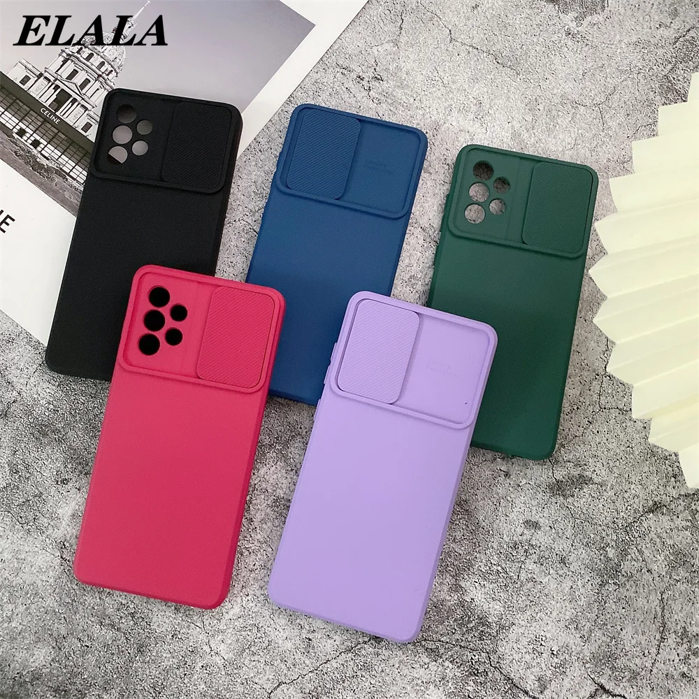 

For Samsung Galaxy S22 Ultra S20 FE S21 Plus Camera Lens Protect Phone Case Back Cover for Galaxy A01 Core A02S A03S M02S Shell