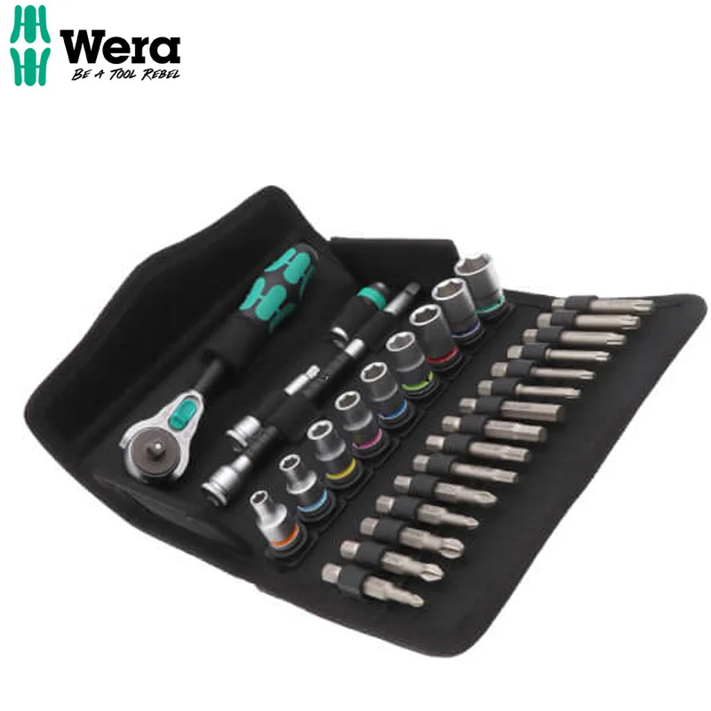 

Wera Zyklop Speed Набор трещоток 1/4", 28 предметов