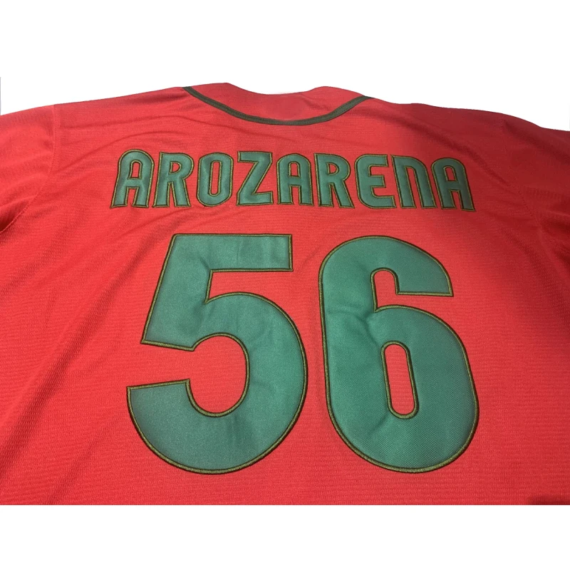Baseball Jerseys Mexico 7 URIAS 56 AROZARENA 34 Jerseys Embroidery Sewing Outdoor Sportswear Cheap High-Quality Red 2023 World