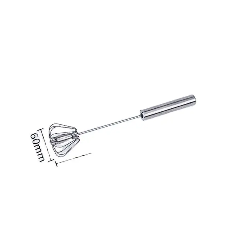 

1piece Stainless Steel Hand Push Egg Beater Blender Wire Whisk Egg Milk Mixer tool kit