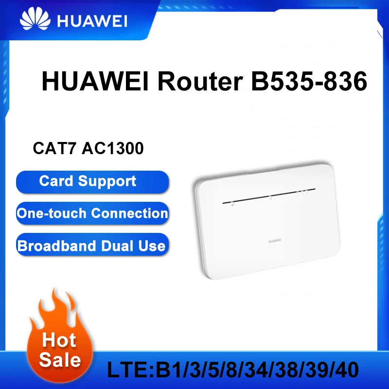   HUAWEI,  CPE 4G 300 /,    Wi-Fi    Sim-, 4   Ethernet