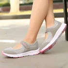 Женские дышащие кроссовки Мэри Джейн, прогулочная обувь для здоровья, спортивные сетчатые, для бега, подарок для матери, легкая обувь на плоской подошве, Размеры 35-42, на лето