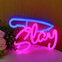 wholesale high quality knife with slay led neon for outdoor event halloween party decor kids night lights games special signs