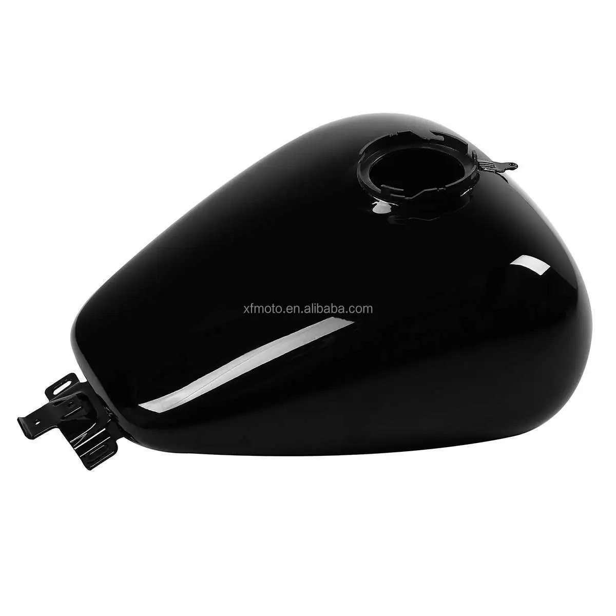 

XF2906C289-B Painted Black 6 Gallon Motorcycle Fuel Gas Tank Fit For Harley Touring 2008-2021