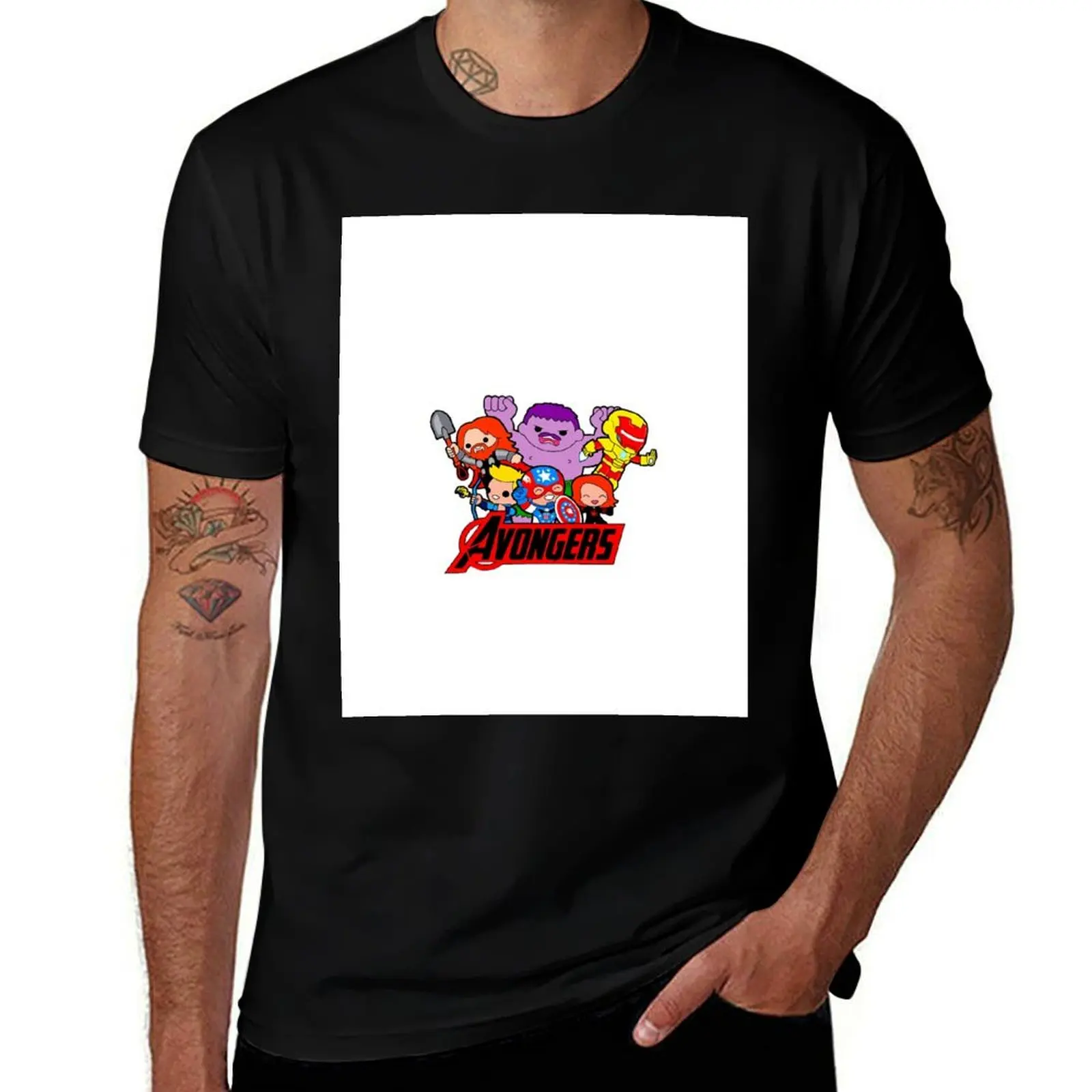 Avongers Баскетбольная футболка из хлопка мужская