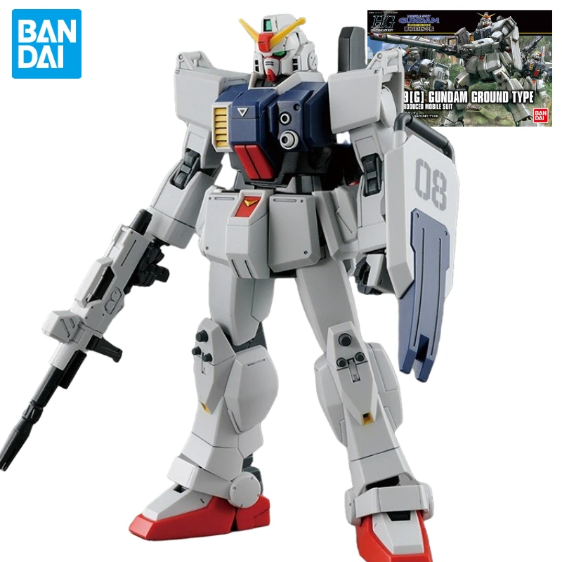 

Bandai собранная модель Gundam HGUC 1/144 RX-79[G] новая игрушечная фигурка в морском стиле Gundam 08MS, игрушечная фигурка, украшение в подарок