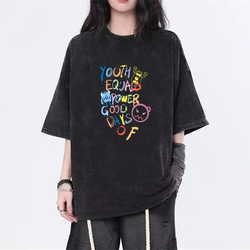 

Crew neck T-Shirt Cotton Pullover Unisex Heart Other Short Sleeve Summer Regular None Unisex T-Shirts
