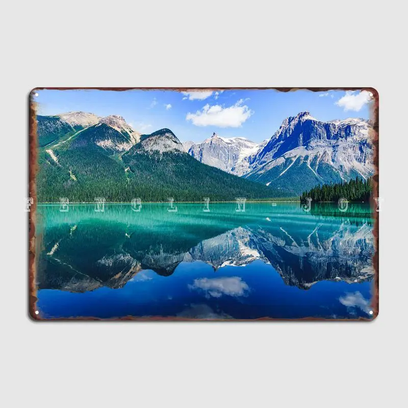 

Lakeside Metal Sign Wall Decor Classic Pub Garage Wall Mural Tin Sign Posters