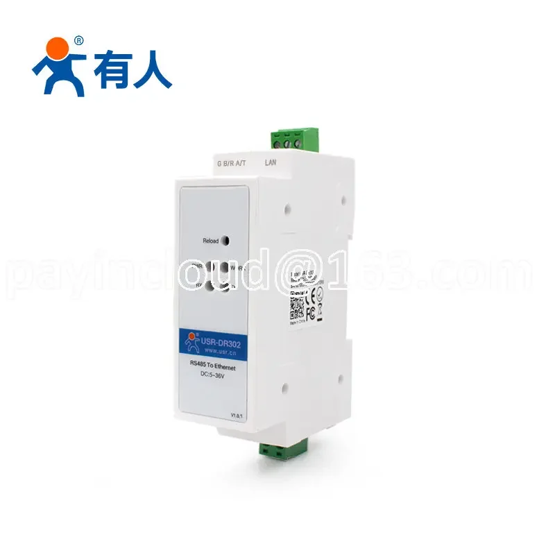 Персональный последовательный сервер направляющей 485/232 к Ethernet Modbus RTU TCP Dr301/302