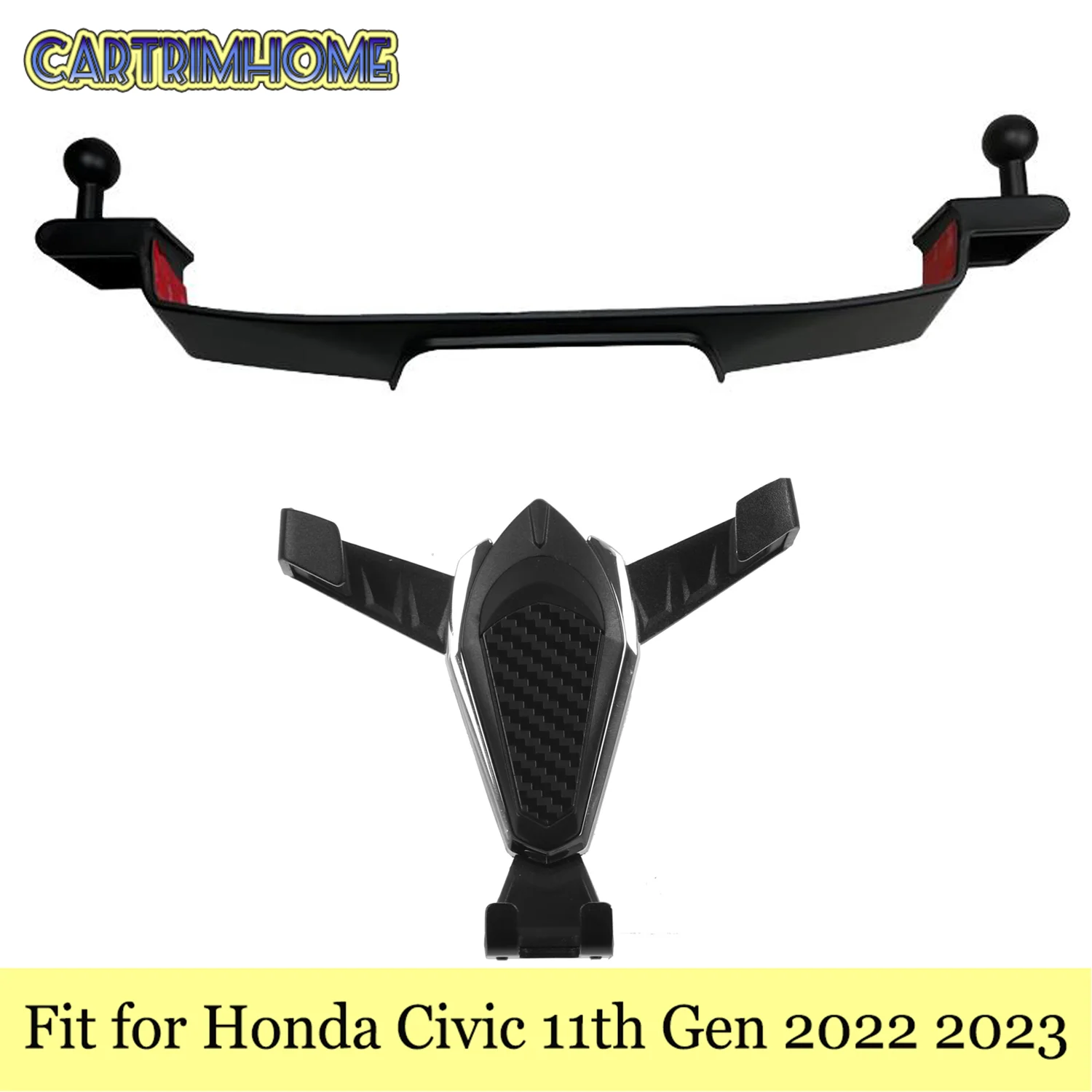

Автомобильные товары, подходят для Honda Civic 11 поколения 2022 2023, аксессуары, Гравитационный держатель для телефона, крепление на вентиляционное...