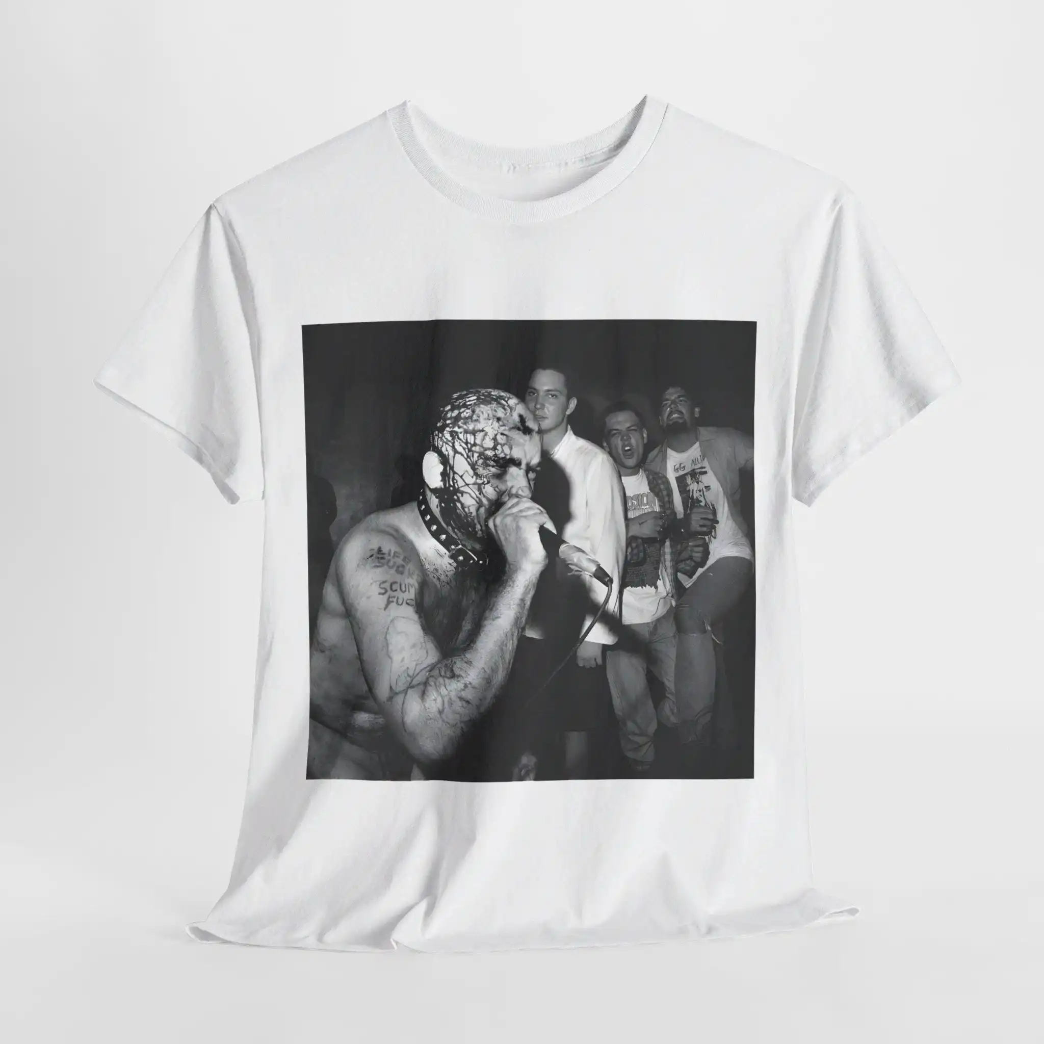 Винтажная футболка GG Allin панк-группа любитель музыки американский рок-музыкант