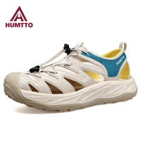 humtto shoes for women 2022 breathable platform woman sandals ladies luxury designer summer womens quick dry flat beach sneakers