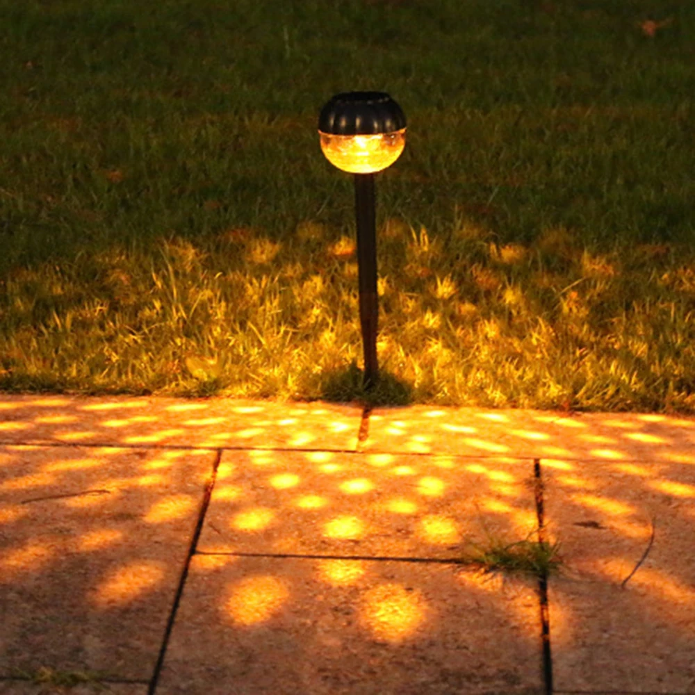 

LED Solar Garden Lights Outdoor In-Ground Lamp IP65 Waterproof Stand Lamp Solar Lights Flashing / Colorful Light Colors PR Sale