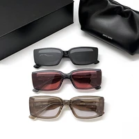 fashion luxury brand gentle deus sunglasses for women men acetate square polarized uv400 sunglasses with original packaging