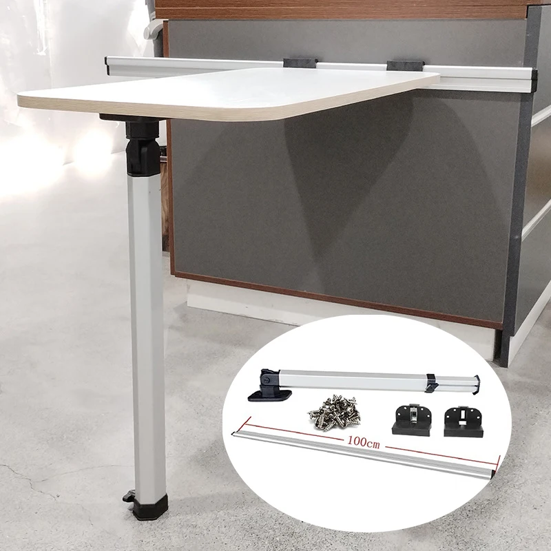 RV with Desktop Board Detachable Adjustable Folding Table Leg RV Exterior Aluminum Alloy Table Leg Camper RV Accessories