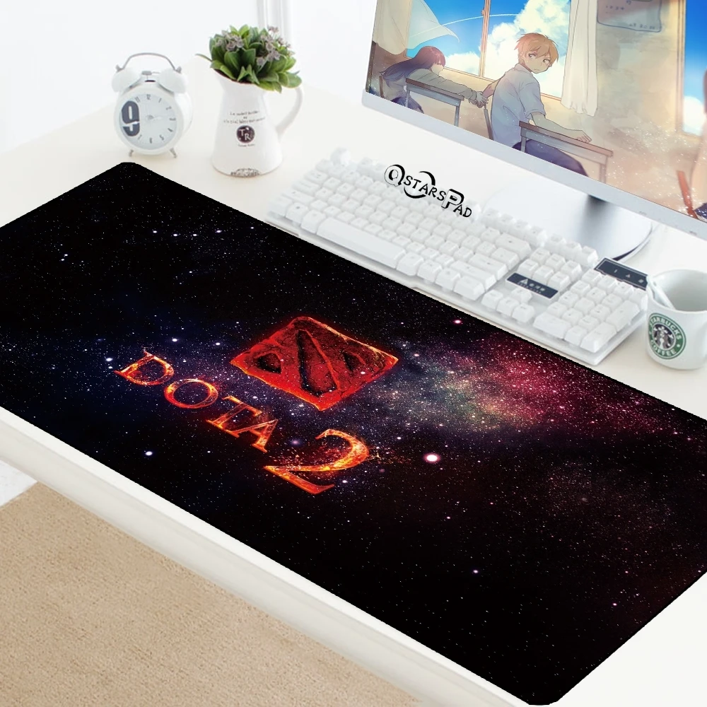 

DOTA 2 Gaming Mousepad DOTA LOGO XL Large Mouse Pad Locking Edge Rubber Laptop DOTA2 Computer Gamer Play keyboard Mouse Mats Pad