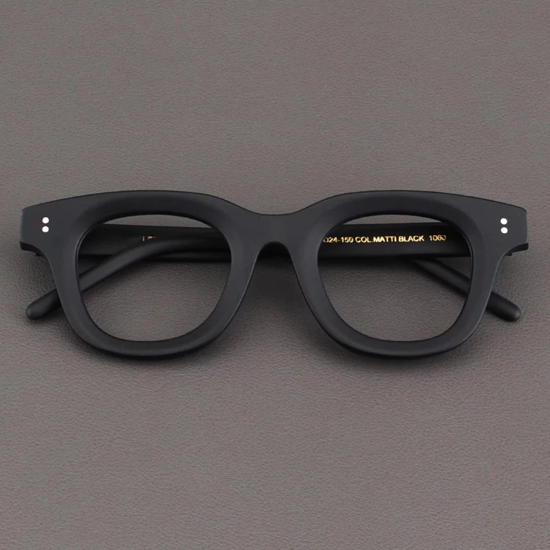 Evove Vintage Reading Glasses Men Women Eyeglasses Frame Male Anti Blue Light Spectacles for Precription Yellow Optical Myopia