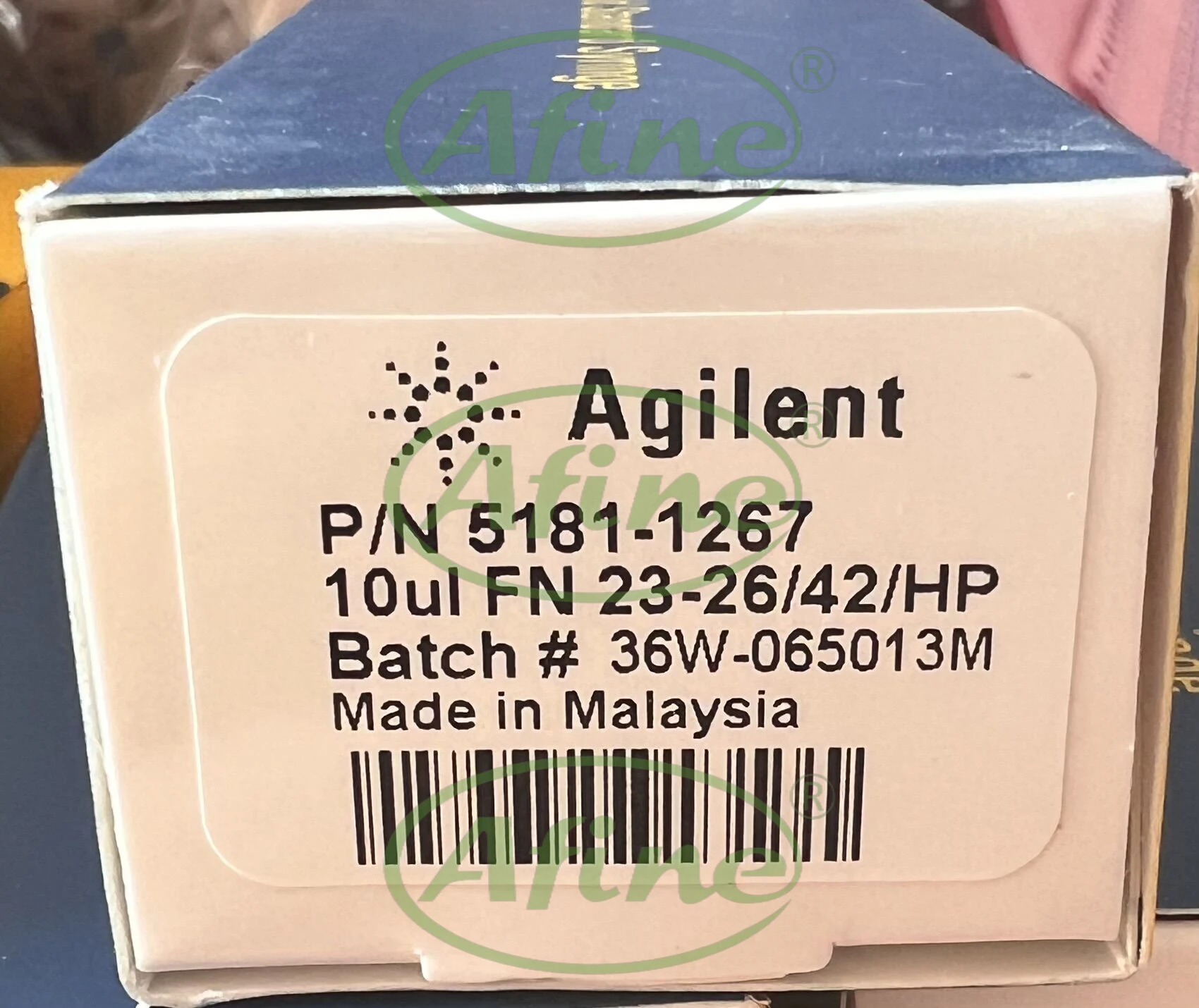 AFINE 5181-1267 Игла для отбора проб Agilent ALS 10 мкГЛ фиксированный наконечник 23-26