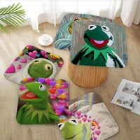 disney kermit the frog modern minimalist style plush cushion home back cushion soft comfortable 50x50cm seat mat