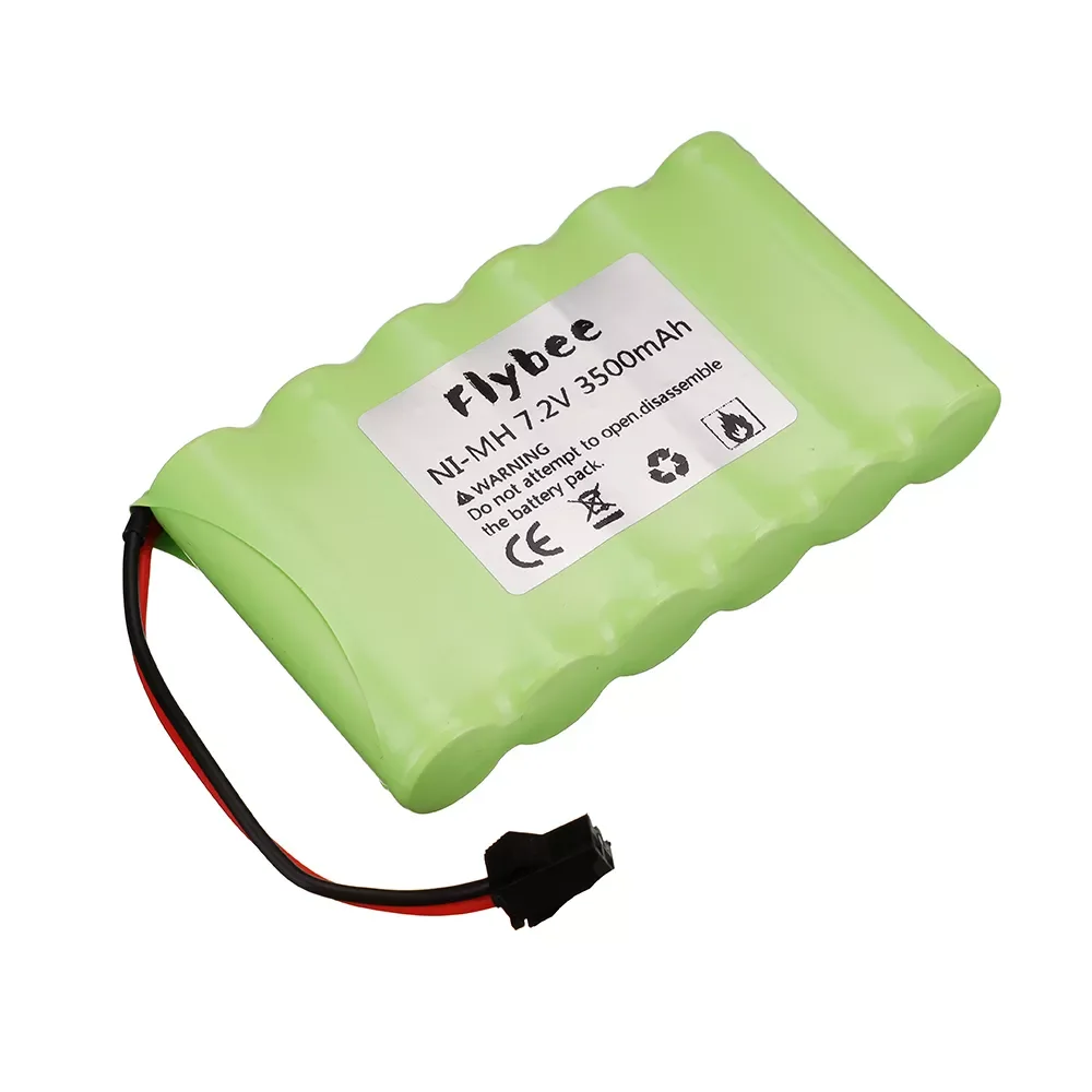 

7.2v 3500mah Rechargeable Battery For Rc toys Cars Tanks Robots Gun NI-MH AA 7.2v Battery Pack For Rc Boats With SM Plug