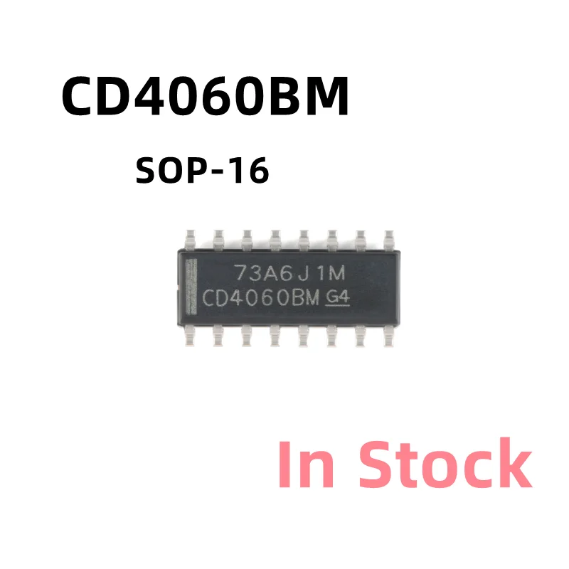 10 шт./партия CD4060BM CD4060 SOP-16 SMD логическая микросхема