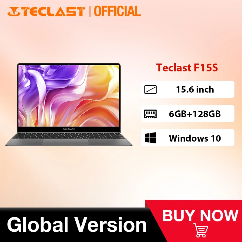 Ноутбук Teclast F15S экран 15 6 дюйма ГБ/8 ГБ ОЗУ 1920 Гб ПЗУ FHD 1080x128