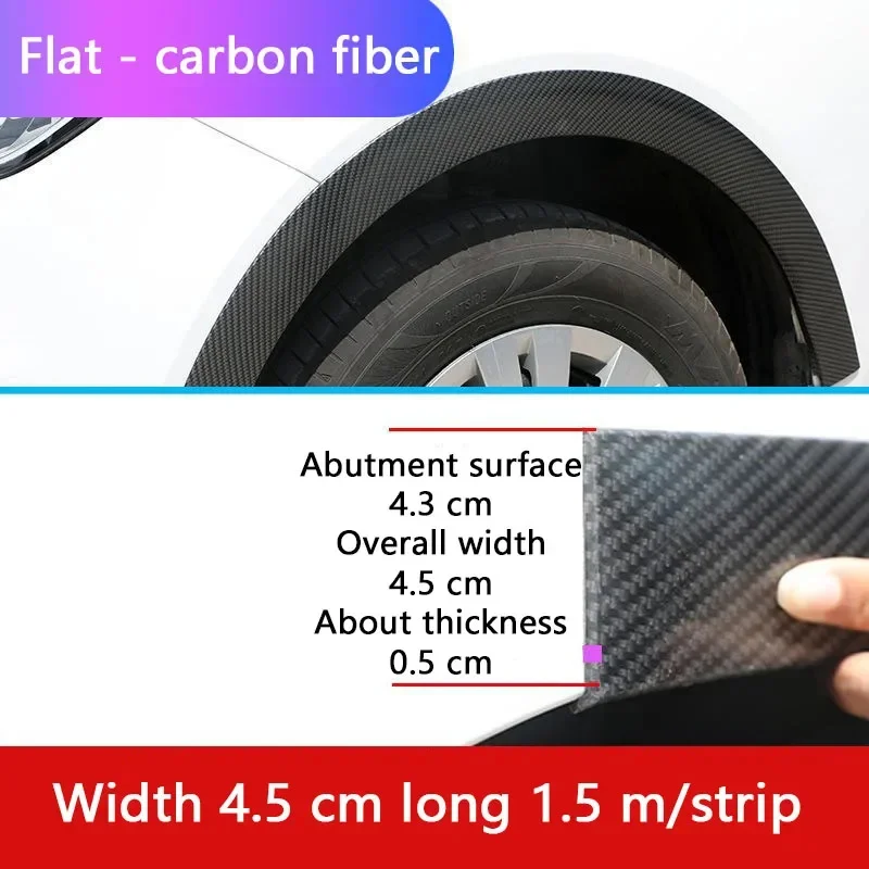 

Универсальная Автомобильная Герметизирующая Лента Из ПВХ 1,5 М, Открывающаяся Колесная Арка, Увеличение Колесной Арки, Авто К...