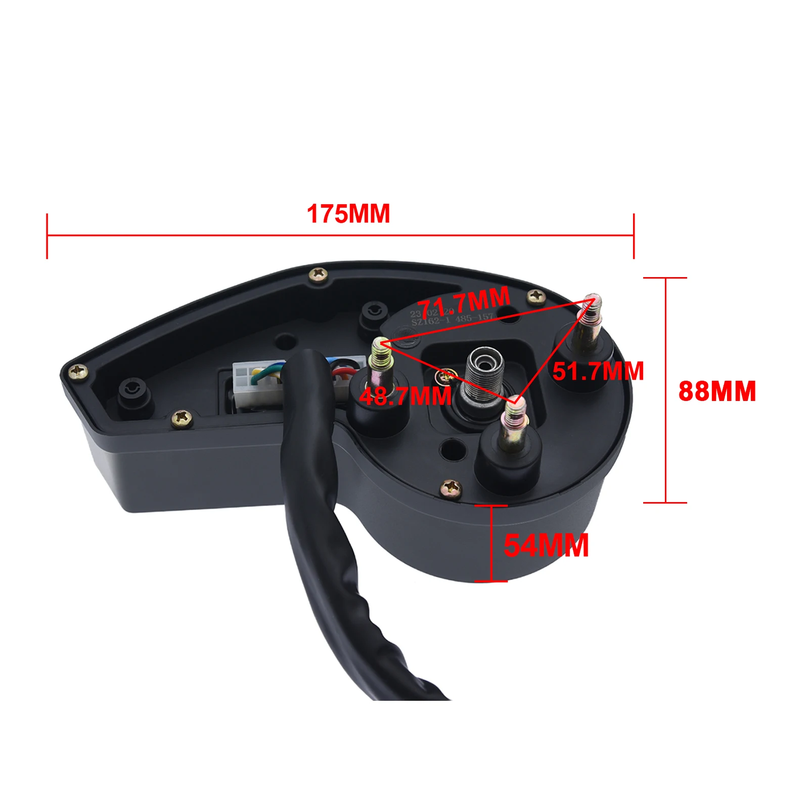 Мотоцикл одометр спидометр Тахометр для NXR150 NXR125 XR150 GY200 Bros 2003-2014 CRV цифровая