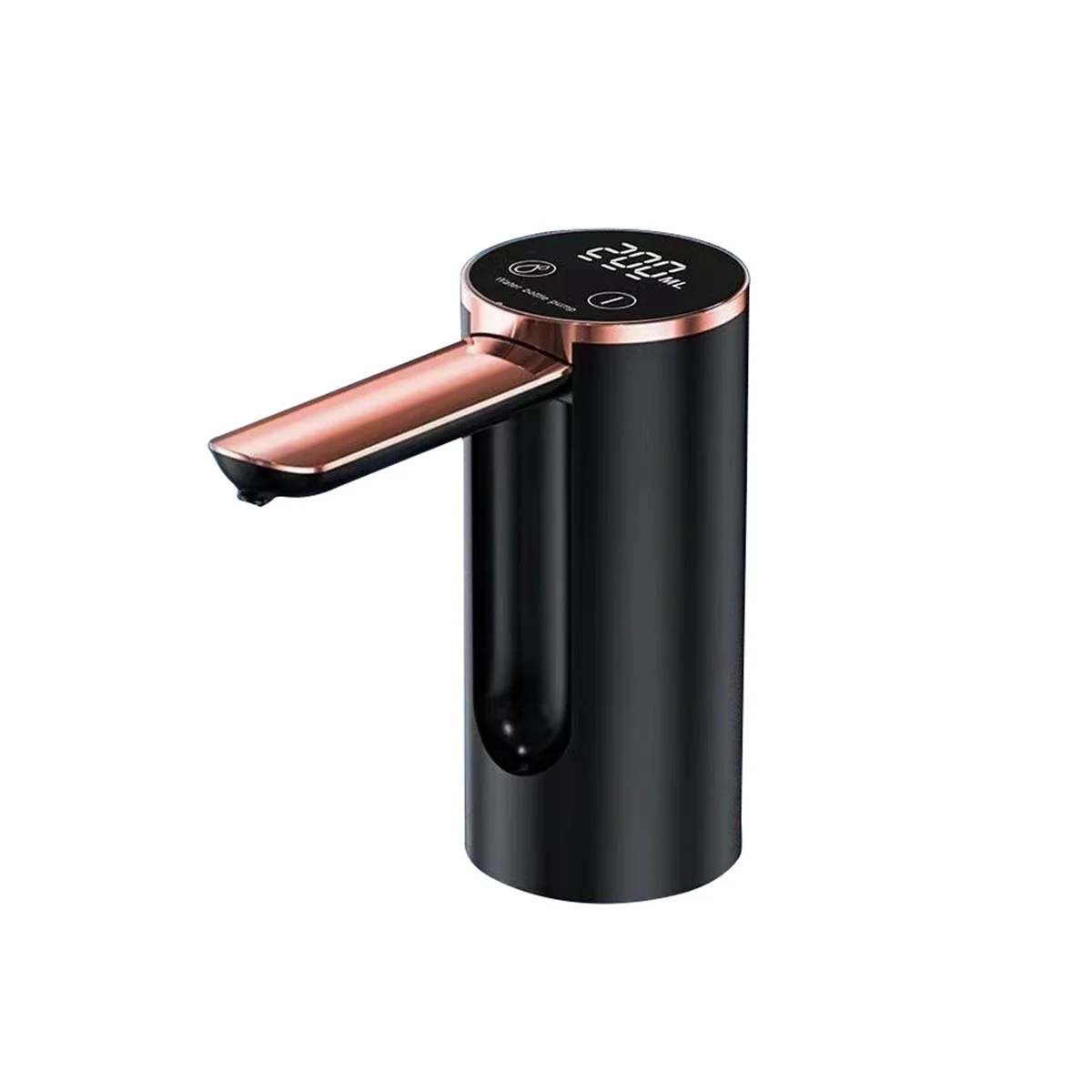 Насос для бутылки с водой бытовой USB электрический складной прибор всасывания