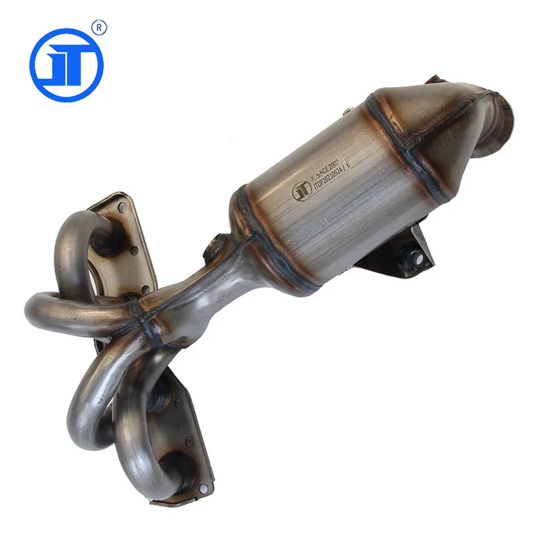 Заводской трехходовой каталитический нейтрализатор Китай выхлопная часть